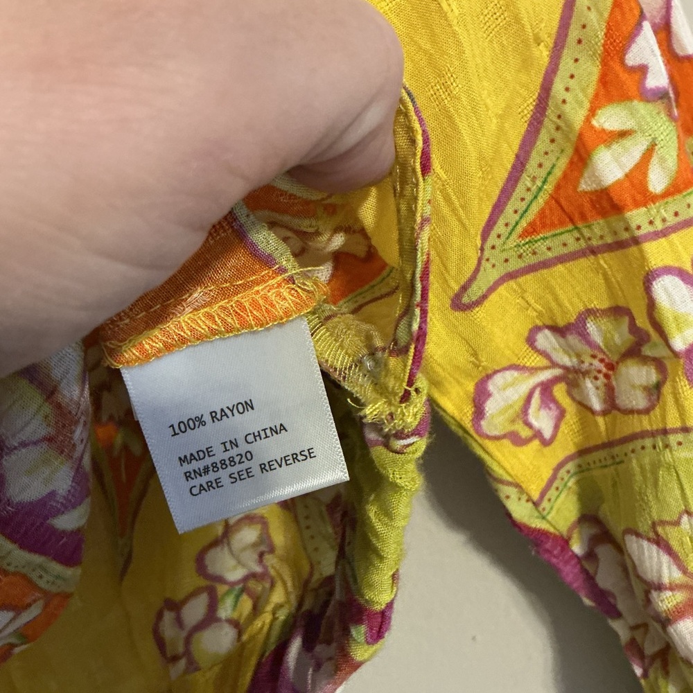 NWT Haute Hippie XS Cropped Boho Top 70s Floral Retro Festival - Picture 8 of 10